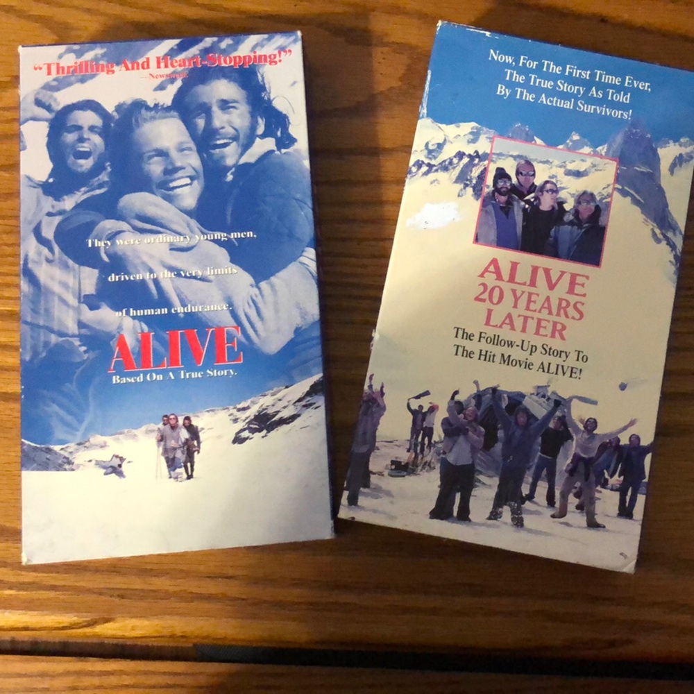 Alive & Twenty Years Later Movie 2 VHS